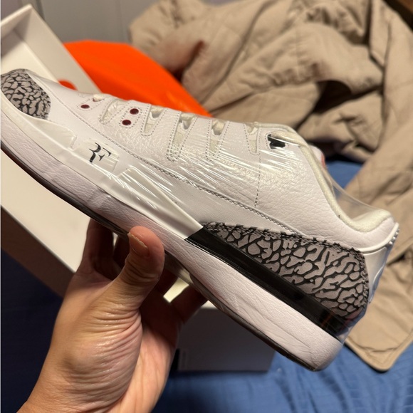 Nike Zoom Vapor AJ3 x Roger Federer Tennis Shoe - Picture 6 of 10